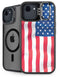 USA Flag iPhone 16e Kickstand Case