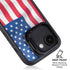 USA Flag iPhone 16e Kickstand Case