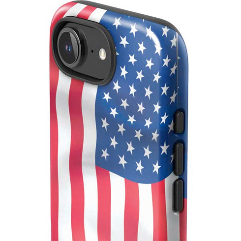 USA Flag iPhone 16e Impact Case