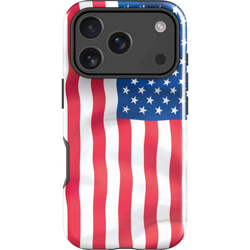 USA Flag iPhone 18 Pro Max Impact Case