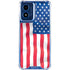 USA Flag Moto G 5G (2024) Clear Case