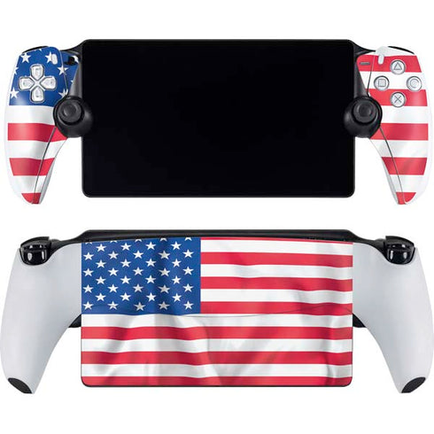 USA Flag PlayStation Portal Remote Player Skin