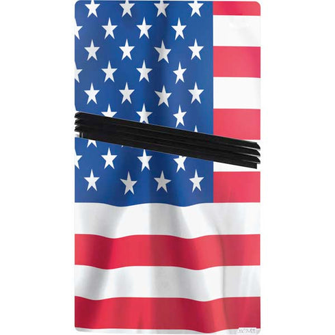 USA Flag PS5 Pro Console Skin