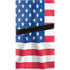 USA Flag PS5 Pro Disk Console Skin