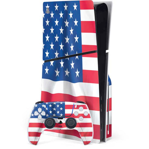 USA Flag PlayStation PS5 Skins