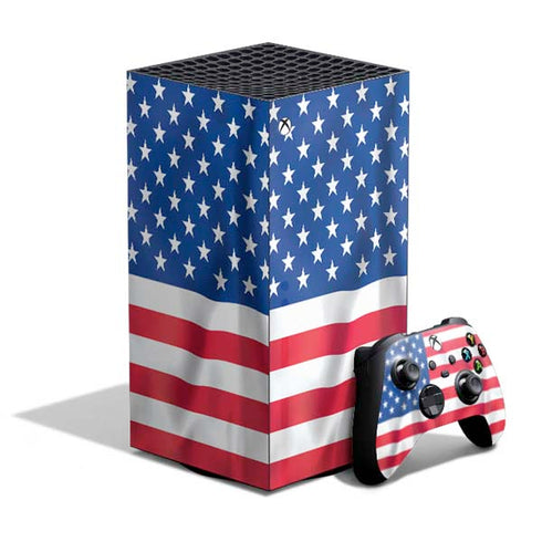 USA Flag XBox Series X Digital Edition Bundle Skin