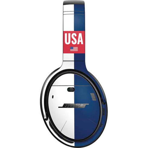 USA Flag Color Block Bose QuietComfort 35 Headphones Skin