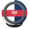 USA Flag Color Block Fast Charge Wireless Charging Stand Skin