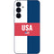 USA Flag Color Block Galaxy A55 5G Skin