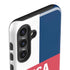 USA Flag Color Block Galaxy S25 Impact Case