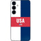 USA Flag Color Block Galaxy S25 Skin