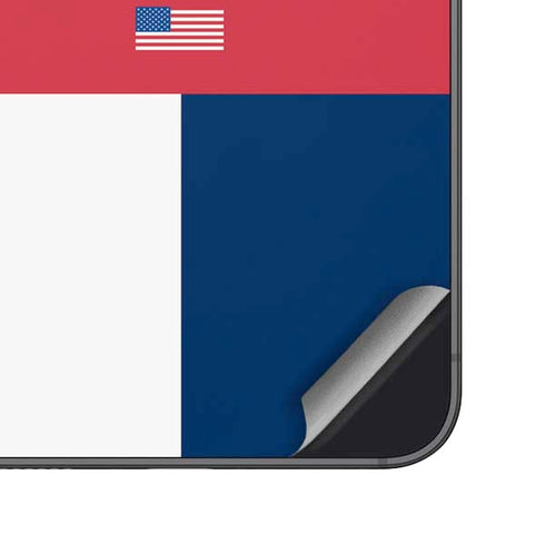 USA Flag Color Block Galaxy S24 Skin