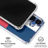 USA Flag Color Block Galaxy S25 Plus Clear Case