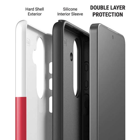 USA Flag Color Block Galaxy S26 Plus Impact Case