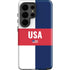 USA Flag Color Block Galaxy S26 Ultra Impact Case