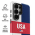 USA Flag Color Block Galaxy S26 Ultra Impact Case