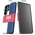 USA Flag Color Block Galaxy S26 Ultra Impact Case
