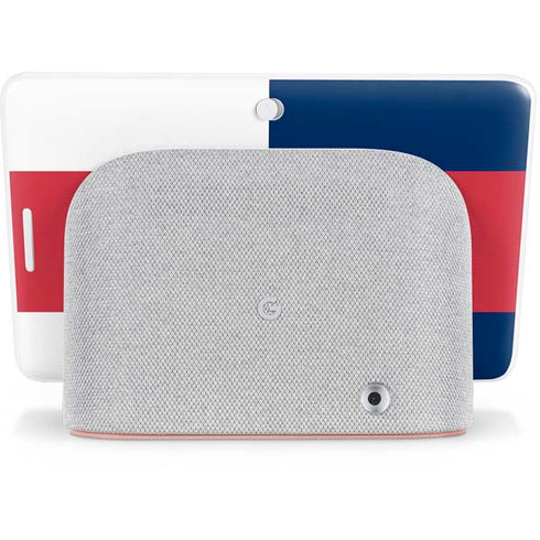USA Flag Color Block Google Home Hub Skin