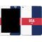 USA Flag Color Block iPad Skins