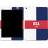 USA Flag Color Block iPad Skins