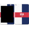 USA Flag Color Block Apple iPad Skin