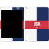 USA Flag Color Block Apple iPad Skin