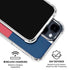 USA Flag Color Block iPhone 15 Clear Case