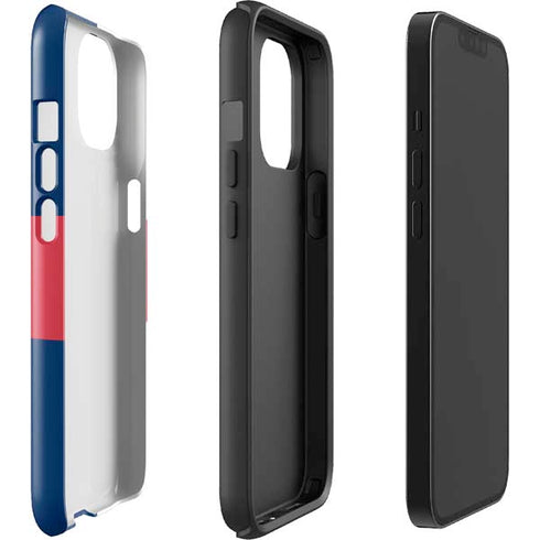 USA Flag Color Block iPhone 15 Impact Case
