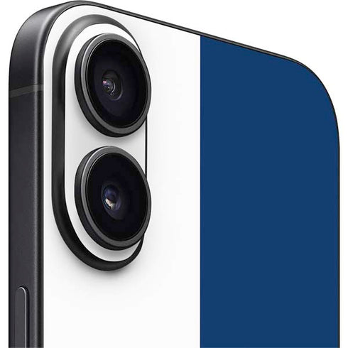 USA Flag Color Block iPhone 16 Plus Skin