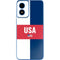 USA Flag Color Block Moto G Play 4G (2024) Skin