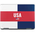 USA Flag Color Block Notebook 9 Pro 13in (2017) Skin