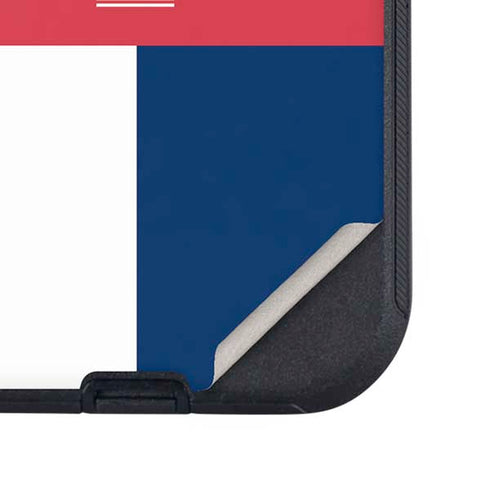USA Flag Color Block Otterbox Defender iPhone Skin