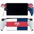 USA Flag Color Block PlayStation Portal Remote Player Skin