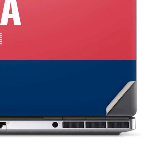 USA Flag Color Block Dell Precision Skin