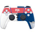 USA Flag Color Block PS5 Pro Disk Bundle Skin