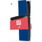 USA Flag Color Block PS5 Pro Disk Console Skin
