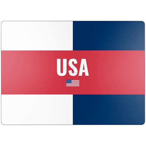 USA Flag Color Block Surface Laptop 7 15in Skin