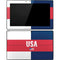 USA Flag Color Block Surface Pro Tablet Skin