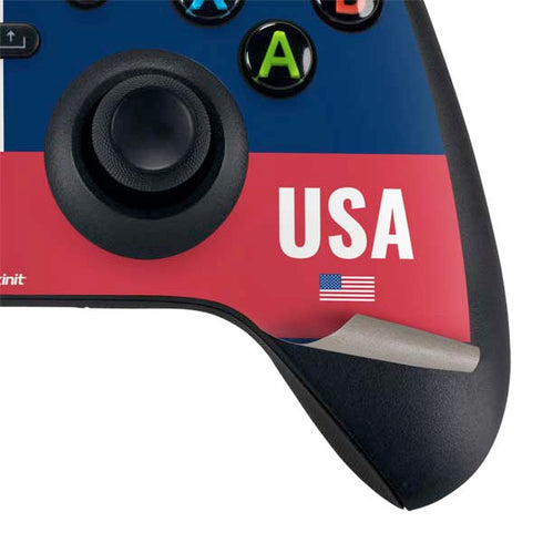 USA Flag Color Block XBox Series X Digital Edition Bundle Skin