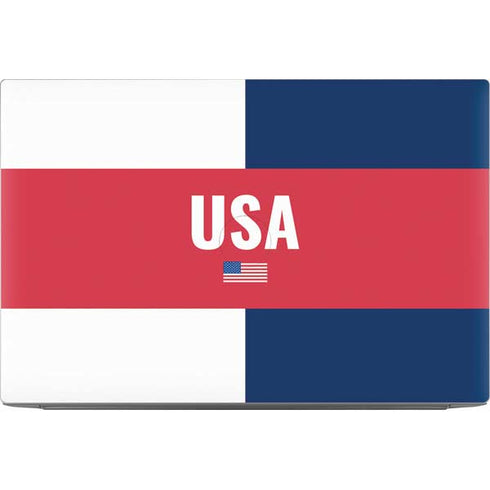 USA Flag Color Block Dell XPS Skin