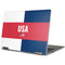 USA Flag Color Block Yoga 710 14in Skin