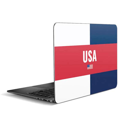 USA Flag Color Block Zenbook UX305FA 13.3in Skin