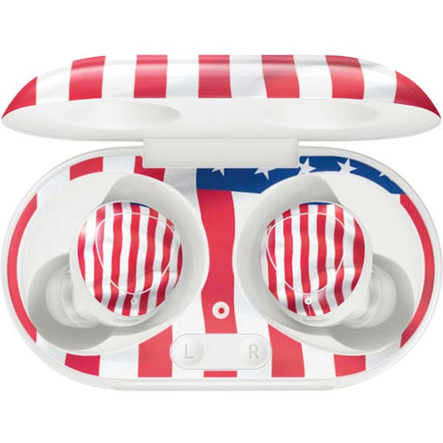 USA Flag Galaxy Buds Plus Skin