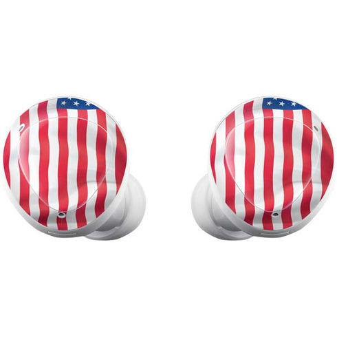 USA Flag Galaxy Buds Plus Skin