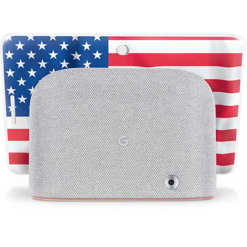 USA Flag Google Home Hub Skin