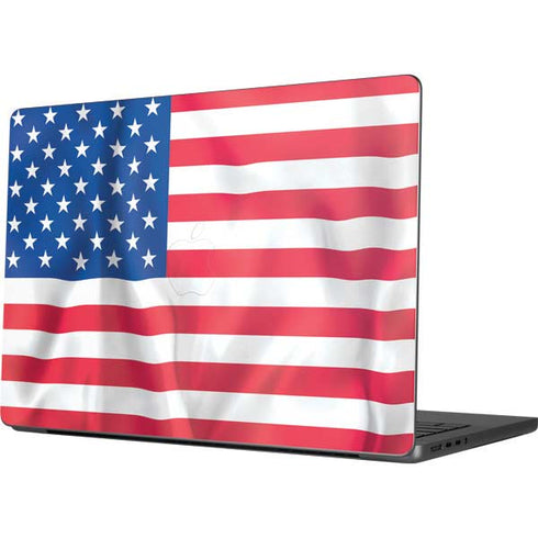 USA Flag Apple MacBook Pro 14-inch Skin