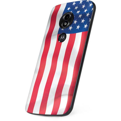 USA Flag Moto E5 Play Skin