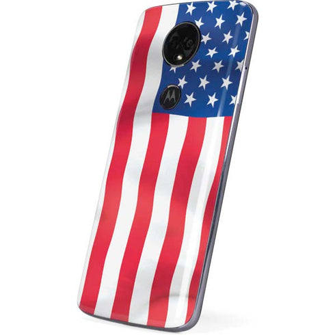 USA Flag Moto E5 Plus Skin