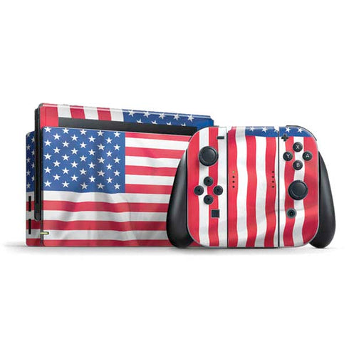 USA Flag Nintendo Skins