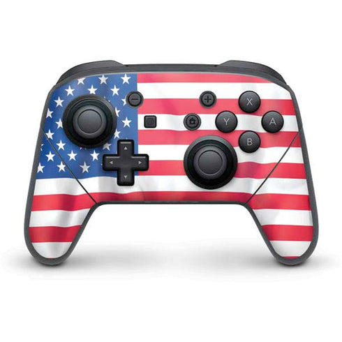 USA Flag Nintendo Skins